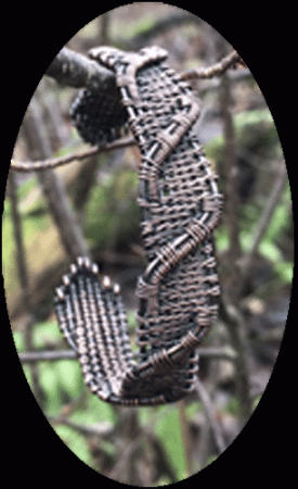 Armband oxiderad koppar 675:-