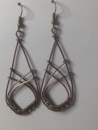 Örhänge  62mm 150:-