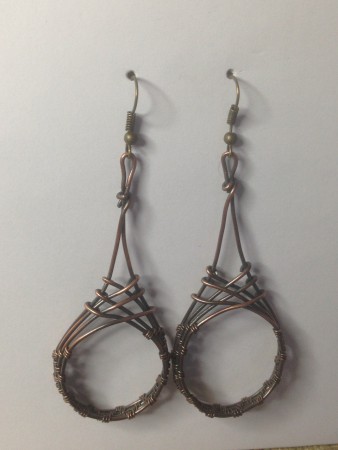 Örhängen 70mm 150:-